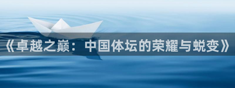 vsport体育官方正版app神州：《卓越之巅：中国